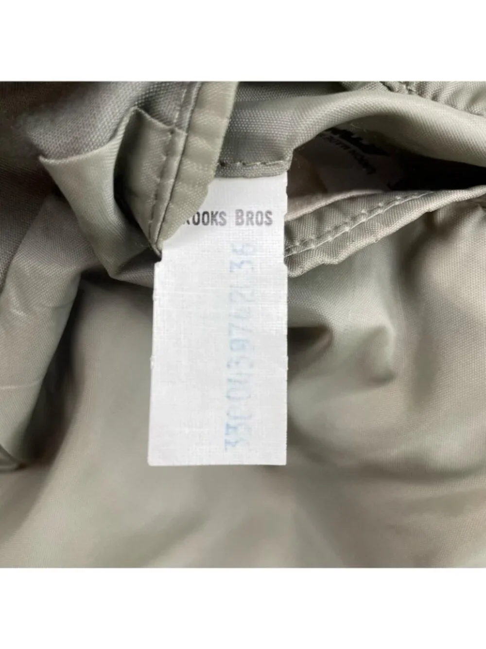 VTG Brooks Brothers Men’s 100% Cotton 3/2 Roll Chino Blazer Green • USA • 42R